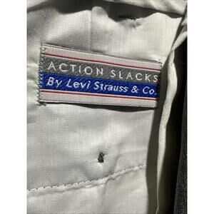 Vintage Levi Action Slacks 38W 29L#404